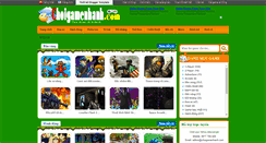Desktop Screenshot of choigamenhanh.com